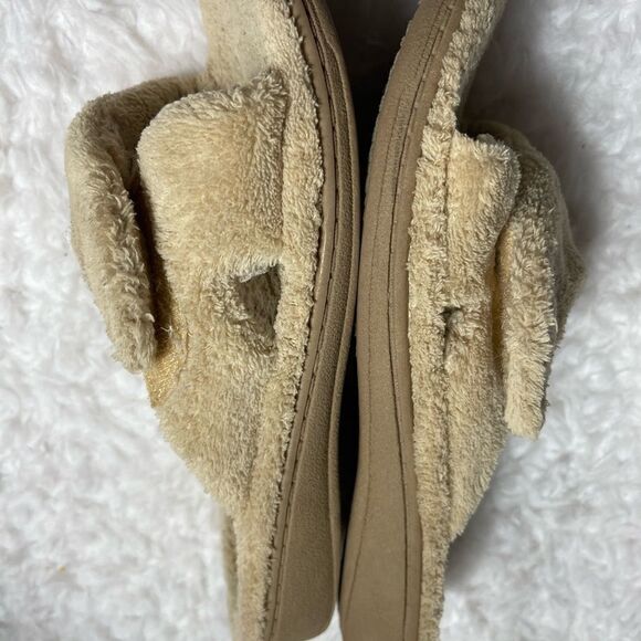 Vionic Relax Slippers terry cloth rubber soles with arch support size 7 - Picture 7 of 9